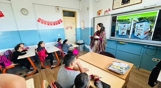 Fethiye’de çocuklara okullarda çevre eğitimi