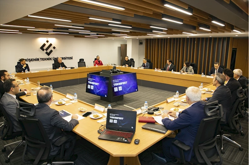 Eskişehir Teknik Üniversitesinde TEKNOFEST toplantısı yapıldı