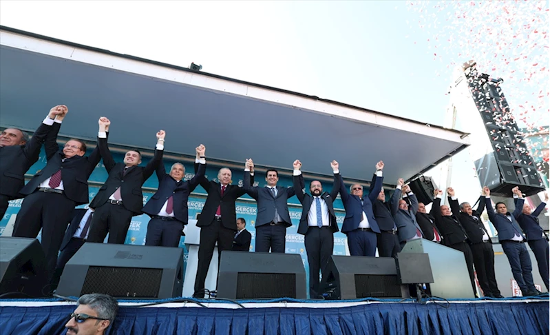 Cumhurbaşkanı ve AK Parti Genel Başkanı Erdoğan, Denizli mitinginde konuştu