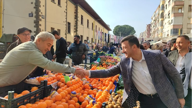 AK Parti İzmir Büyükşehir Belediye Başkan adayı Dağ, Ödemiş