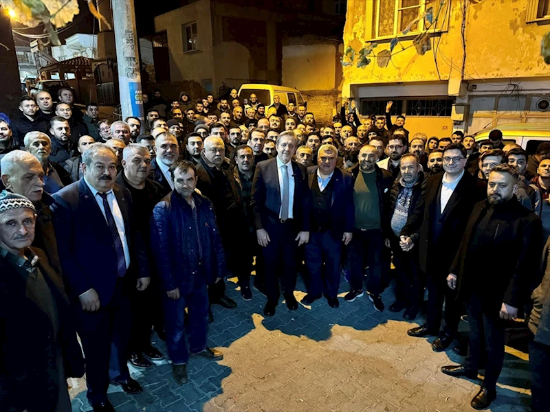 AK Parti Akhisar Belediye Başkan adayı İşçi seçim çalışmalarını sürdürdü