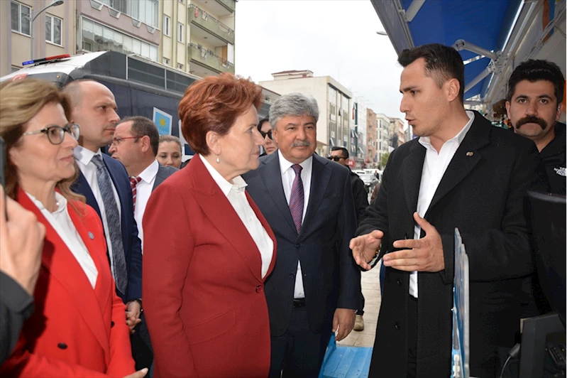İYİ Parti Genel Başkanı Akşener, Muğla