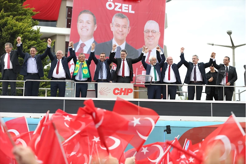 CHP Genel Başkanı Özel, Balıkesir Edremit