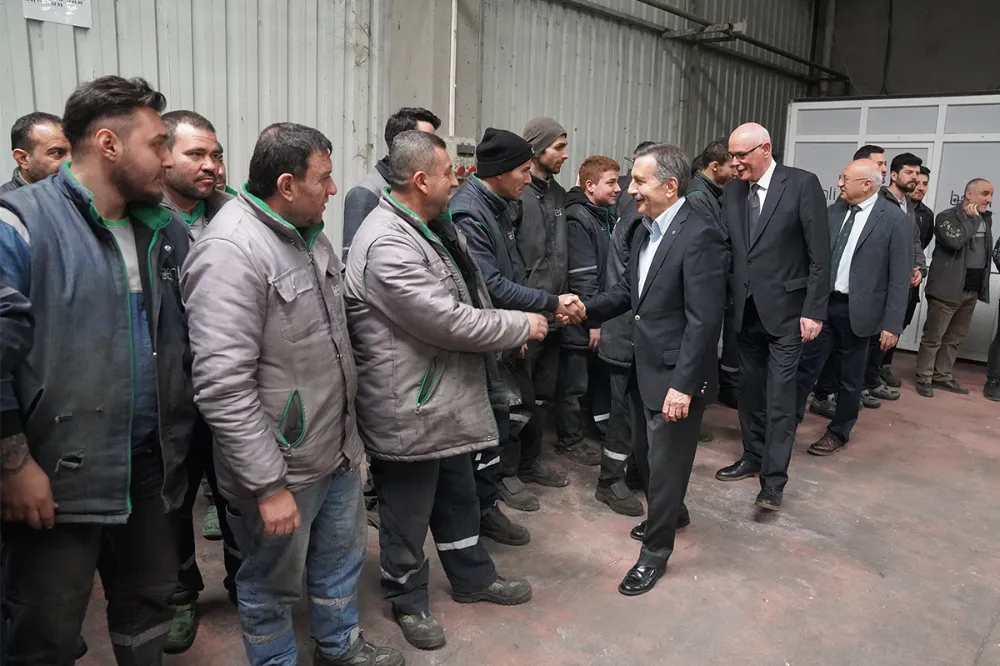 Başkan Ataç, Kurt Ve Ünlüce İşçilerle Buluştu
