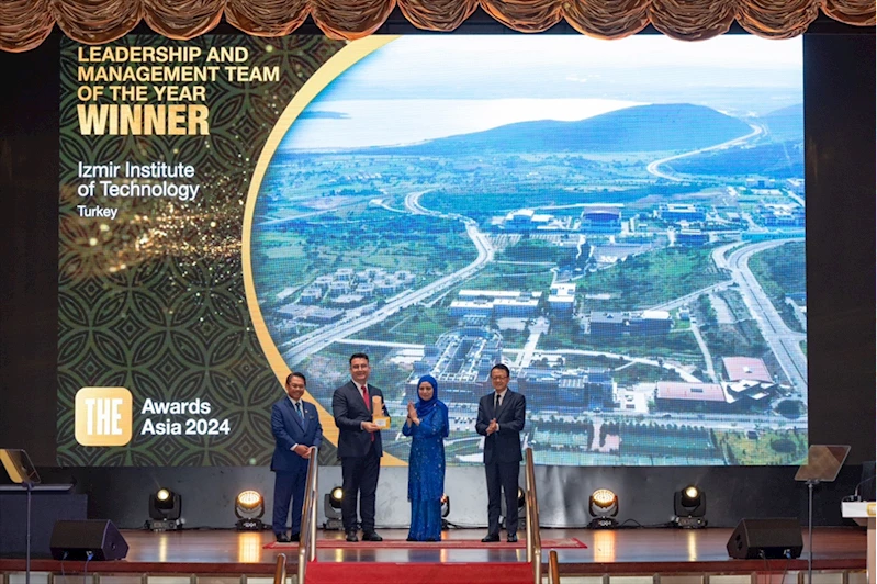 İzmir Yüksek Teknoloji Enstitüsüne THE Awards Asia