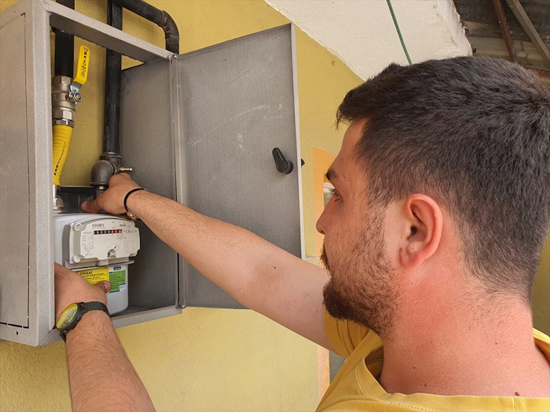 Demirci’de 35 haneye doğal gaz dönüşüm desteği 