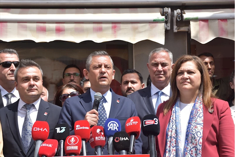 CHP Genel Başkanı Özel, Afyonkarahisar