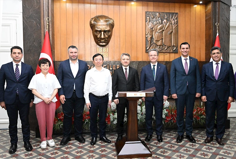 Çinli BYD firması yetkilileri, Manisa