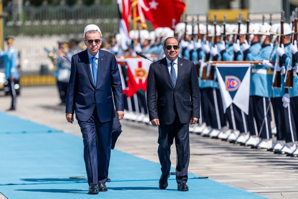 Mısır Cumhurbaşkanı es-Sisi, Ankara’da