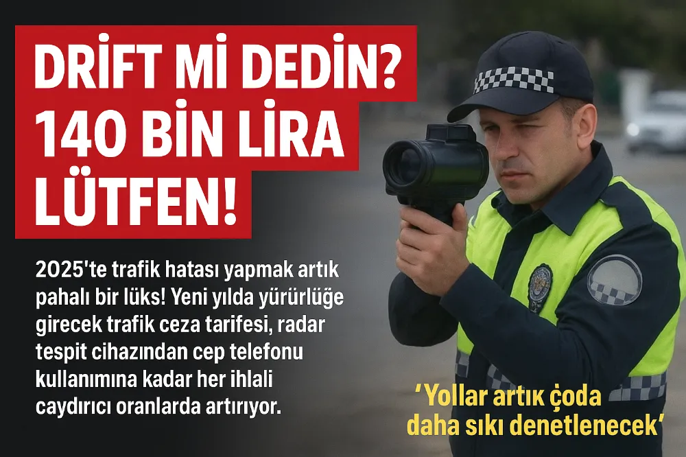 “Drift mi dedin? 140 bin lira lütfen!”