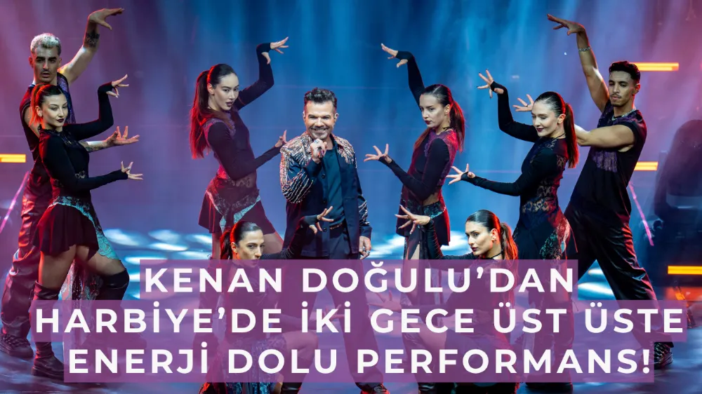 Kenan Doğulu, Harbiye Sahnesinde Binlerce Müzikseveri Coşturdu!