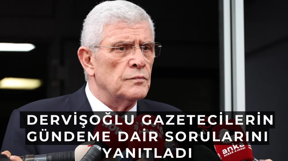Dervişoğlu’ndan “Öcalan’a özgürlük” mitingine tepki: “Beklenen bir şımarıklık”