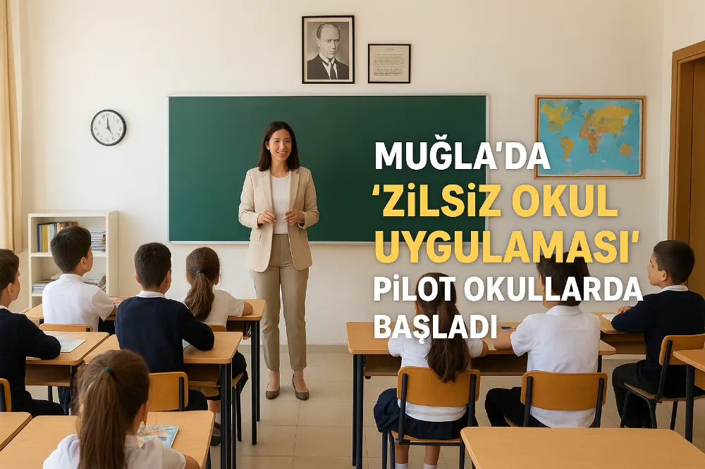 Muğla’da dersler artık zilsiz başlıyor