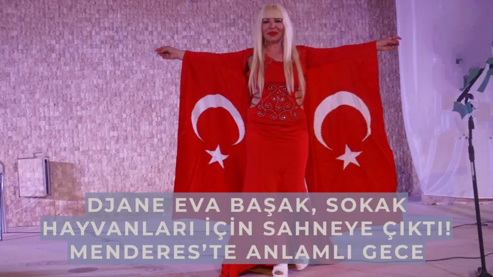 DJane Eva Başak, Sokak Hayvanları İçin Sahneye Çıktı! Menderes’te Anlamlı Gece