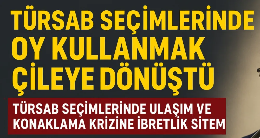TÜRSAB seçimlerinde oy kullanma çilesi