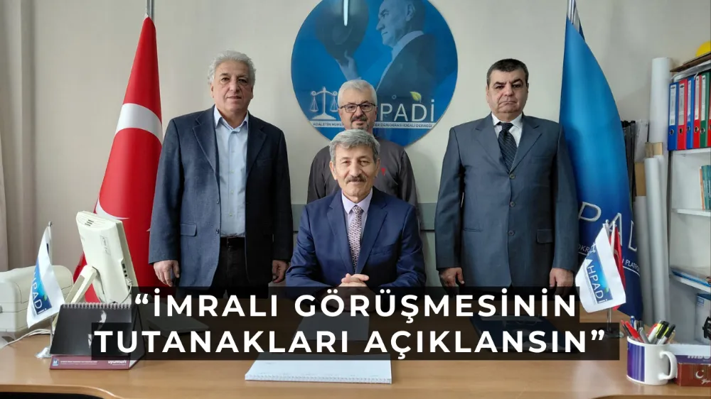 “İmralı Görüşmesinin Tutanakları Açıklansın” Çağrısı: “Millet Biziz, Gerçekleri Öğrenmek Hakkımız”