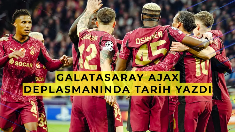Galatasaray Ajax Deplasmanında Tarih Yazdı: 3-0! Osimhen