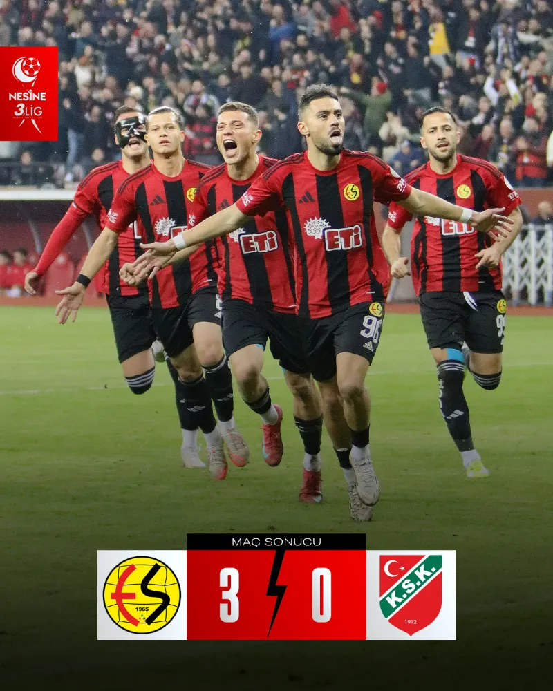   Eskişehirspor  Şov Yaptı