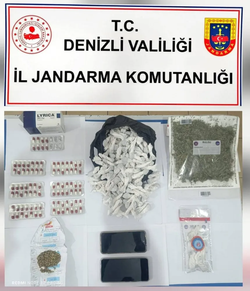 Denizli’de Uyuşturucu Operasyonu: İki Şüpheli Tutuklandı