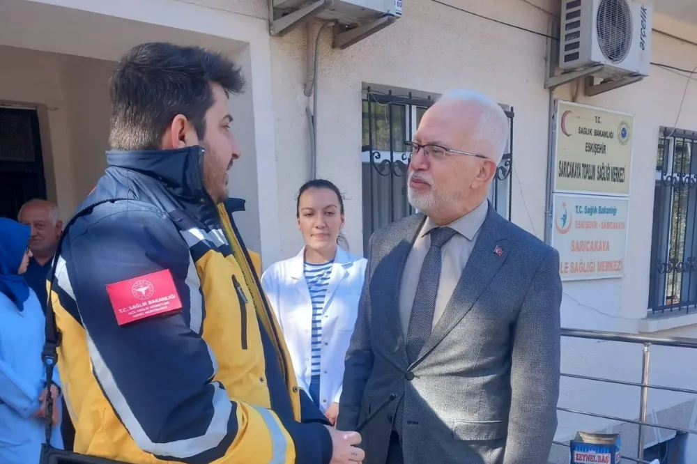 İl Sağlık Müdürü Yaşar Bildirici’den Mihalgazi ve Sarıcakaya’ya Sağlık Odaklı Ziyaret