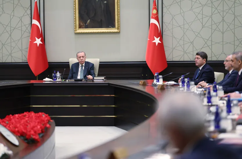   Cumhurbaşkanlığı Kabinesi Erdoğan Başkanlığında Toplandı
