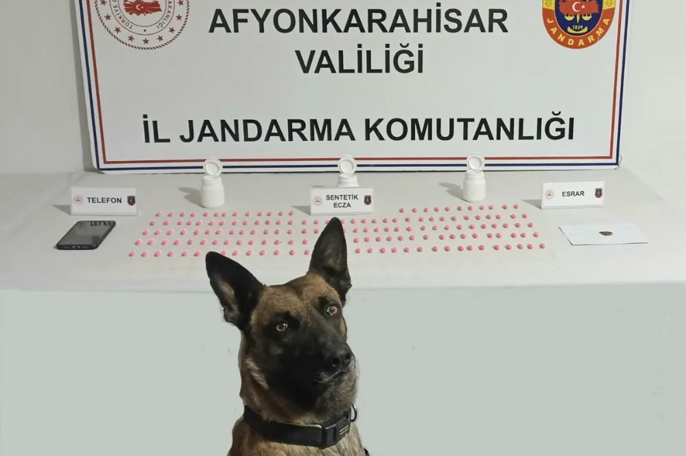 Afyonkarahisar’da Uyuşturucu Ticareti Operasyonu: 157 Sentetik Ecza Ele Geçirildi