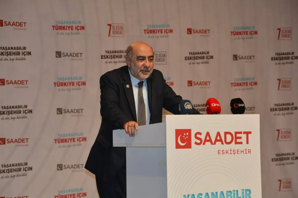   Saadet Partisi Eskişehir İl Kongresi’ne Geri Sayım: Mahmut Arıkan Eskişehir’e Geliyor