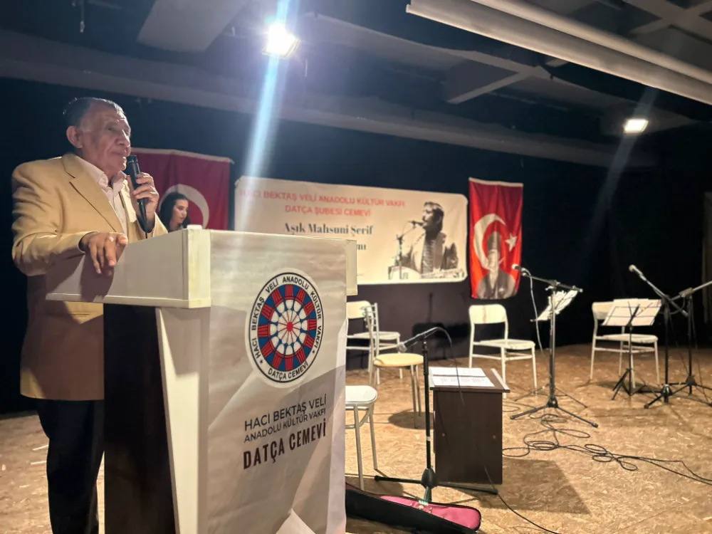 Datça’da Aşık Mahsuni Şerif’e Anlamlı Anma Gecesi