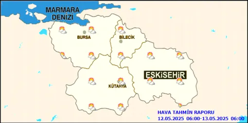 Eskişehir, Bursa, Kütahya ve Bilecik