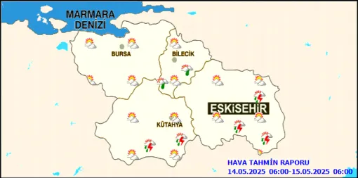 Eskişehir, Kütahya ve Bilecik