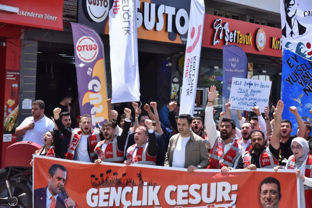 CHP Gençlik Kolları Bayburt’ta Yürüdü: “Bayburt Artık Milletin Kalesi”