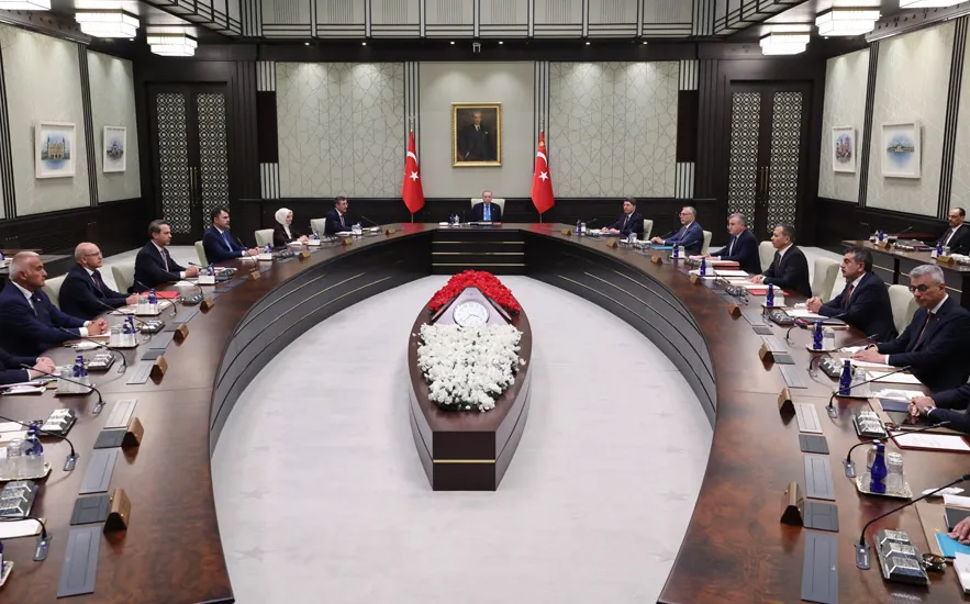  Cumhurbaşkanlığı Kabinesi Erdoğan Başkanlığında Toplandı