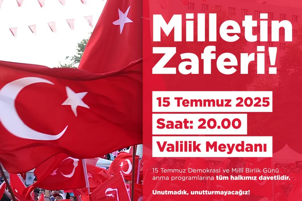 AK Parti İl Başkanı Gürhan Albayrak: “5 Temmuz’u Unutmadık, Unutturmayacağız”