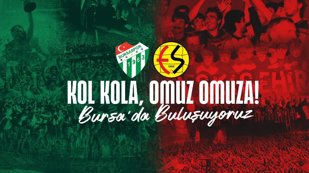  Bursaspor ile Eskişehirspor’dan anlamlı maç: Gelirler ağaçlandırma için kullanılacak