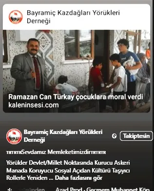 Yörüklerden Birlik Çağrısı
