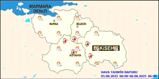 Eskişehir ve Çevresinde Yerel Sağanak Uyarısı: Sıcaklıklar Mevsim Normallerinin Üzerinde
