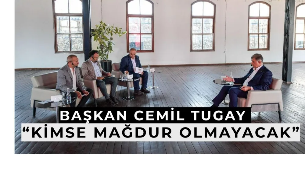   Başkan Tugay: “O İnşaatlar Bitecek, Kimse Mağdur Olmayacak”