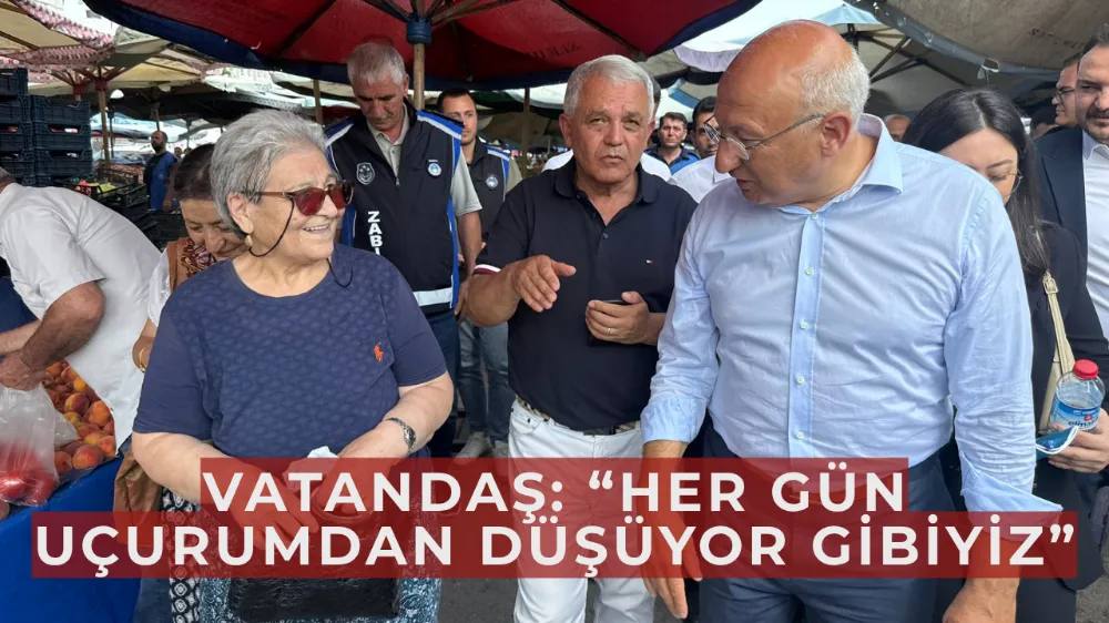 CHP saha çalışmalarıyla vatandaşın nabzını tutuyor…