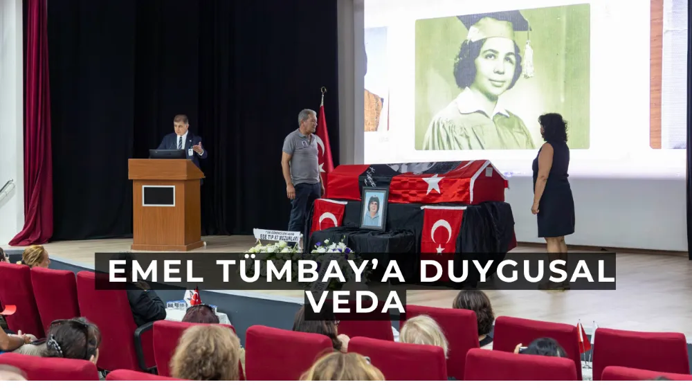 Cemil  Tugay’dan hocası Emel Tümbay’a duygusal veda