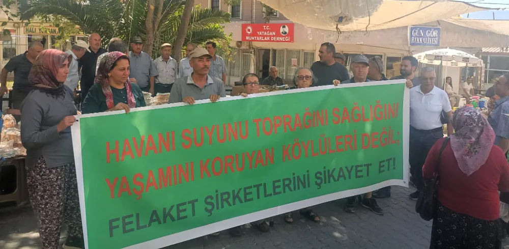 “Köylünü Değil Felaket Şirketlerini Şikâyet Et!”