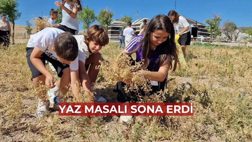 Doğa Yaz Okulu Sona Erdi: Çocuklar Çamurlu Ellerle Mutlu Kalpler Yarattı