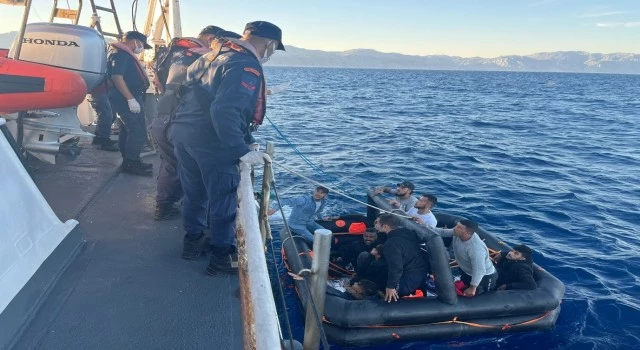 Marmaris ve Datça’da 118 düzensiz göçmen kurtarıldı