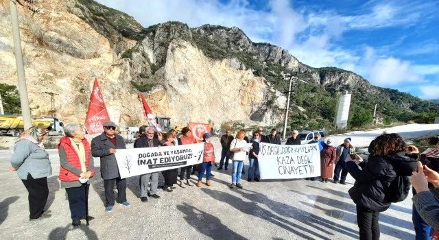 “İş değil doğa katliamı, iş kazası değil iş cinayeti