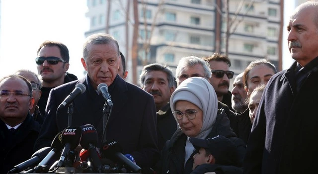 Erdoğan, Diyarbakır’da deprem bölgesinde