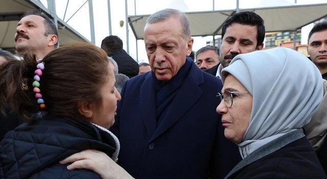 Erdoğan, Şanlıurfa’da deprem bölgesinde incelemelerde bulundu