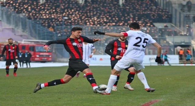 Eskişehirspor galibiyeti koruyamadı
