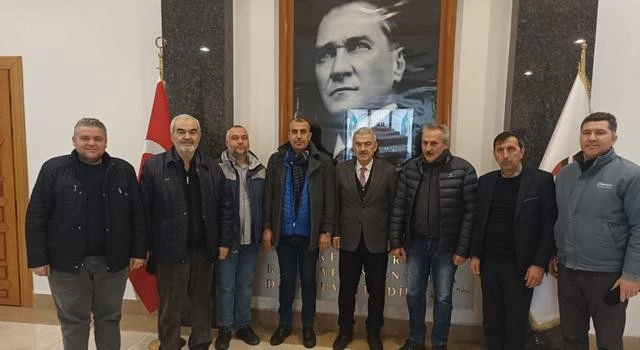 Taksiciler sıkıntılarını dile getirdiler