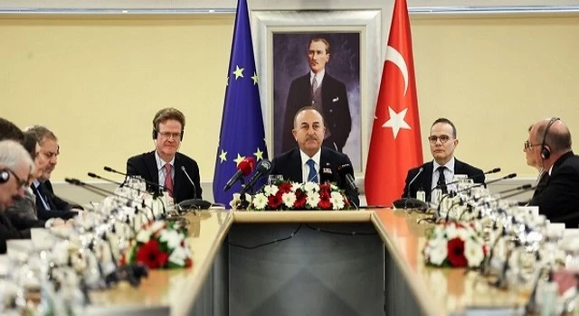 Çavuşoğlu, (AB) Üyesi Ülkelerin Büyükelçileriyle Görüştü