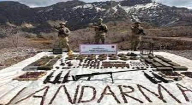 Çok sayıda mühimmat ele geçirildi