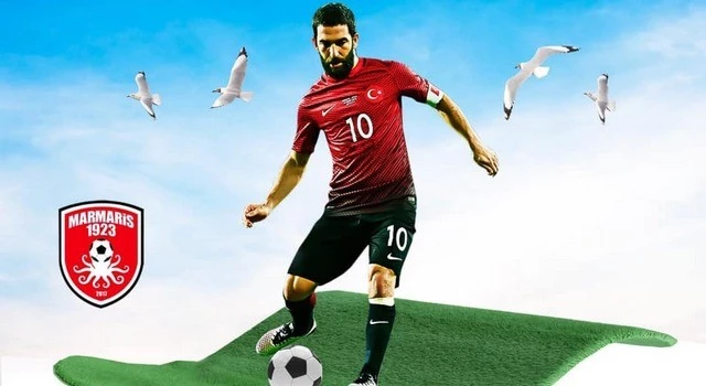 Depremzedeler için Arda Turan Marmaris’te sahaya çıkıyor